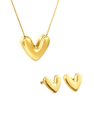 Elyr Halskette & Tyra Ohrringe Bundle