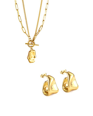 Talina Ohrringe & Frida Halskette Bundle